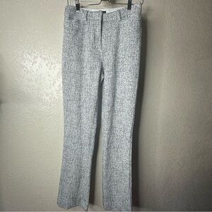 Express Women's Black and White Stretch Tweed Trousers